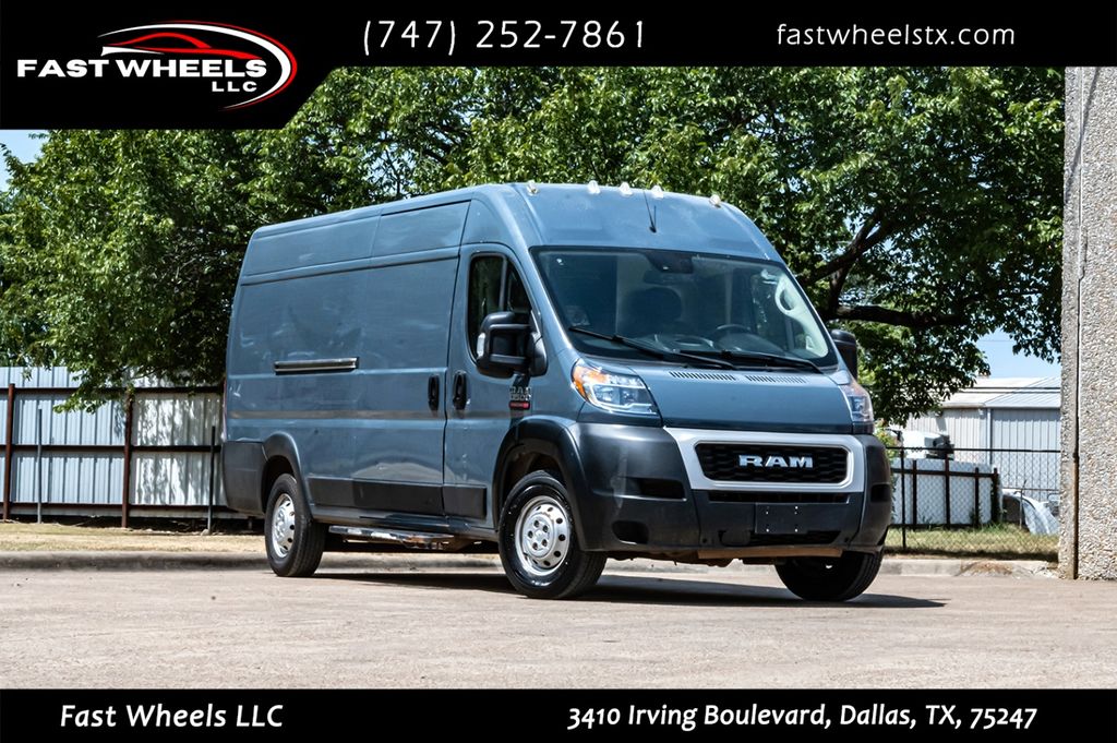 2021 RAM ProMaster 3500 159 High Roof Extended Cargo Van FWD