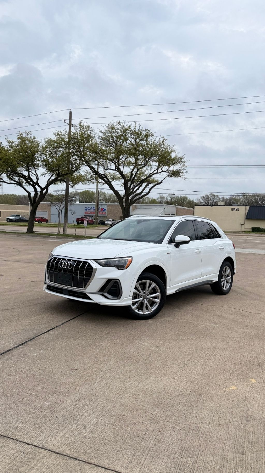 2021 Audi Q3 exterior front — original listing photo