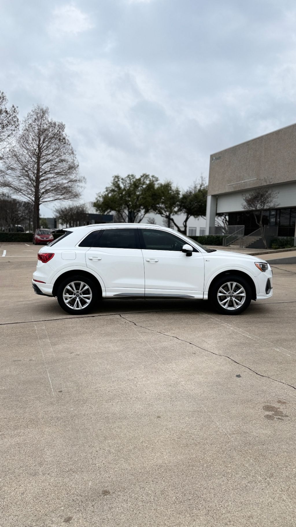 2021 Audi Q3 exterior side — original listing photo