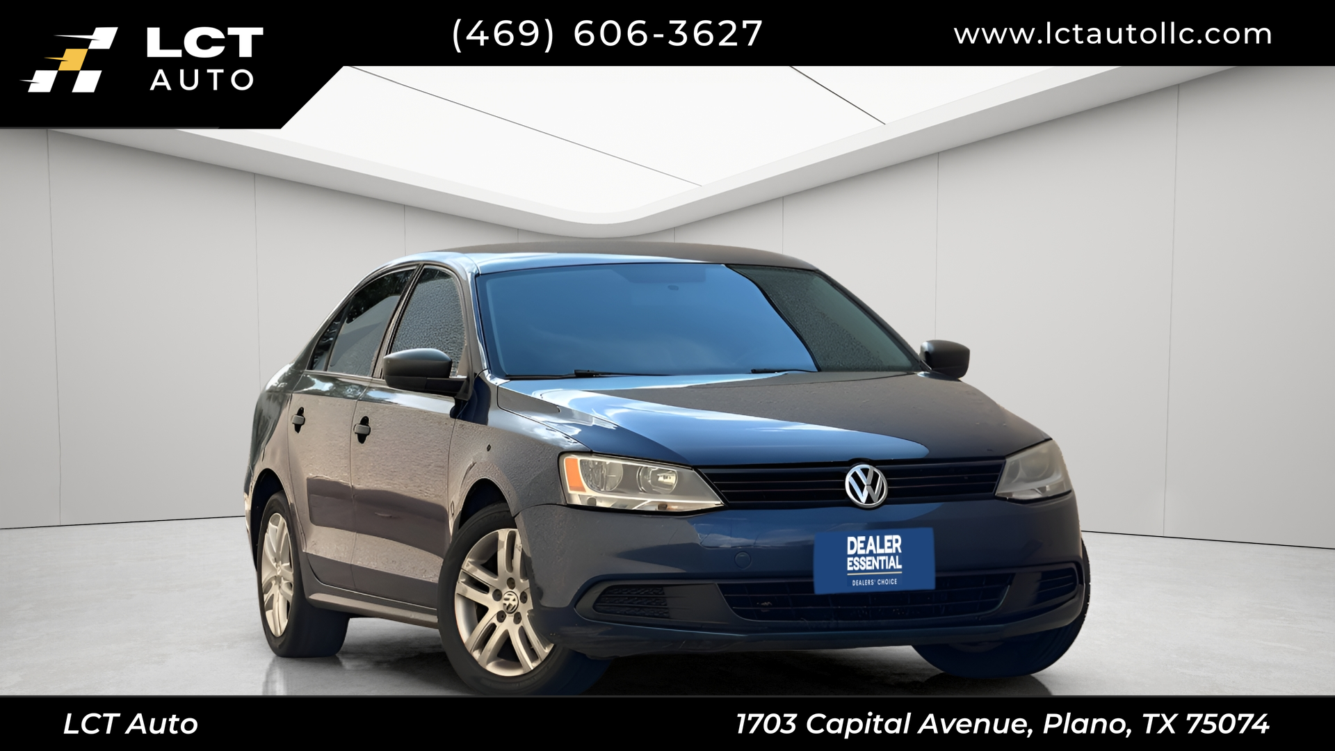 Blue 2012 Volkswagen Jetta Sedan Front-Wheel Drive 6-Speed Automatic
