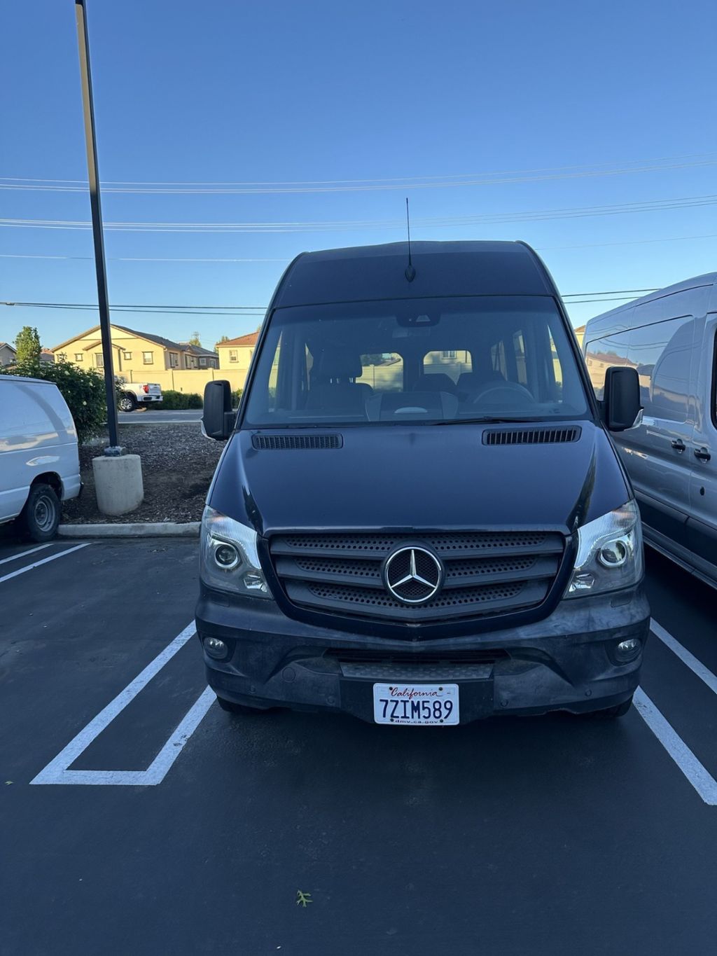 Blue 2016 Mercedes-Benz Sprinter Van 4X2 7-Speed Automatic